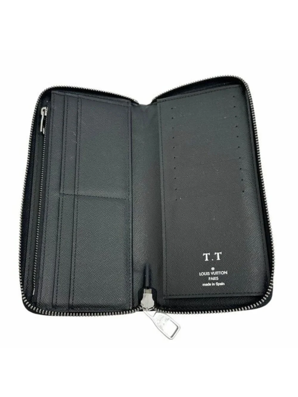 Louis Vuitton Monogram Eclipse Zippy Vertica Zip Around Wallet